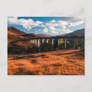 Glenfinnan Viaduct, Schotland Briefkaart