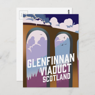 Glenfinnan Viaduct Scotland Briefkaart