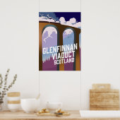 Glenfinnan Viaduct Scotland Poster (Keuken)