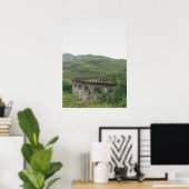 Glenfinnan Viaduct, Scotland Travel Artwork Poster (Thuiskantoor)