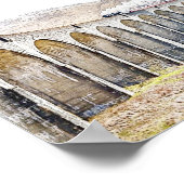 Glenfinnan viaduct stoomtrein poster (Hoek)