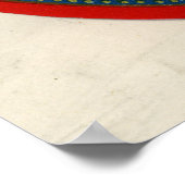 Glenlivet Whisky, etiket 1897 Poster (Hoek)