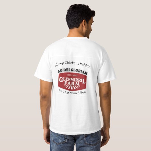 Glenmirril Farms T-shirt (Achterkant volledig)