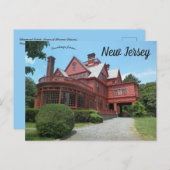 Glenmont Estate Home van Thomas Edison New Jersey Briefkaart (Voorkant / Achterkant)