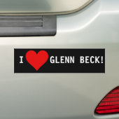 GLENN BUMPERSTICKER (Op auto)