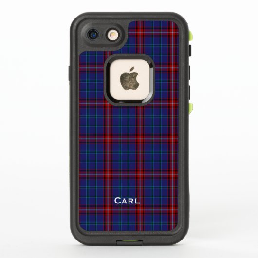 Glenn Clan Plaid LifeProof iPhone 7 Hoesje (Achterkant)