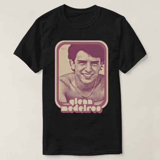 Glenn Medeiros 80s Retro Fan T-shirt (Design voorkant)