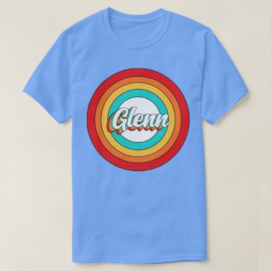 Glenn Naam Shirt  Glenn Circle (Design voorkant)
