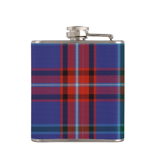 Glenn Tartan Flask Heupfles (Achterkant)