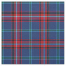 Glenn Tartan Pattern Blauw Iers Plaid