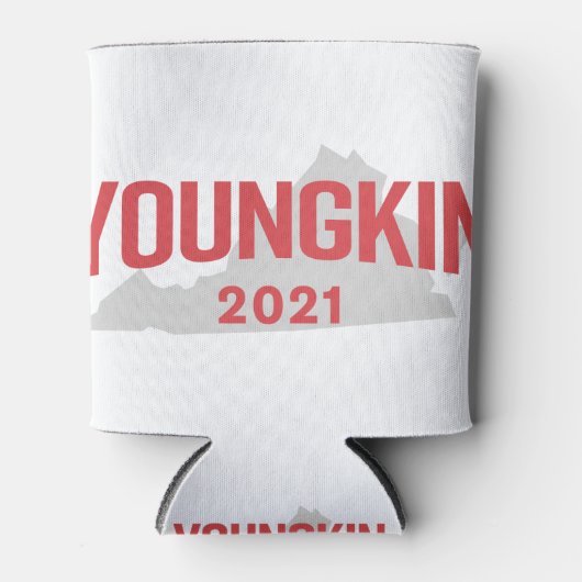 Glenn Youngkin voor gouverneur van Virginia Blikjeskoeler (Voorkant)