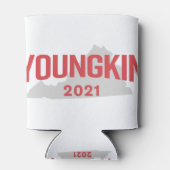 Glenn Youngkin voor gouverneur van Virginia Blikjeskoeler (Achterkant)