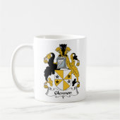 Glennon Family Crest Koffiemok (Links)