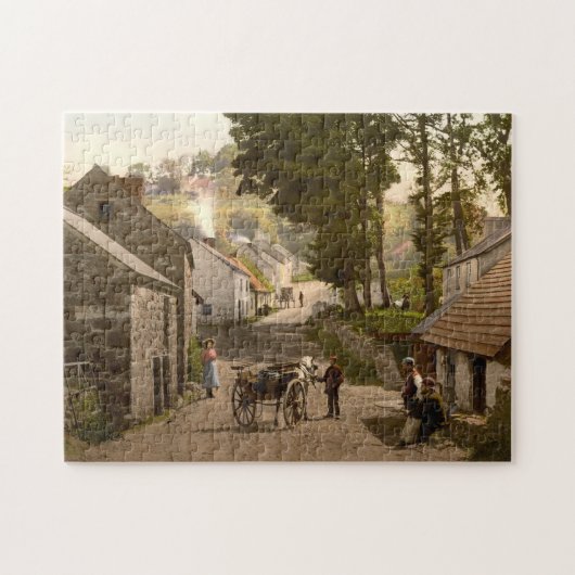 Glenoe Village, County Antrim, Noord-Ierland Legpuzzel (Horizontaal)