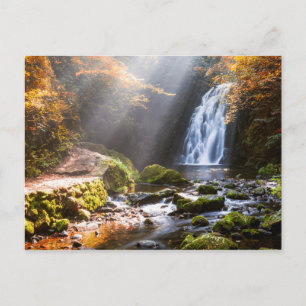 Glenoe Waterfall   County Antrim, Noord-Ierland Briefkaart