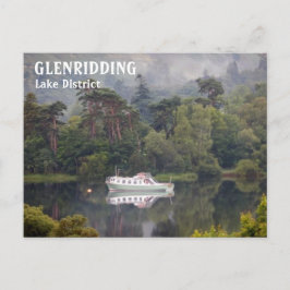 Glenridding, Lake District, Cumbria, Boot op Lake Briefkaart