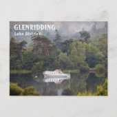 Glenridding, Lake District, Cumbria, Boot op Lake Briefkaart (Voorkant)