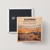 Glenrio Route 66 Ghost Town Jack Speldje Knoop (Voorkant /achterkant)