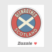 Glenrothes, Schotland Sticker (Vel)