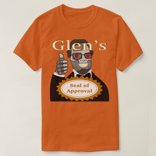 Glens Seal of Recognition T-shirt (Design voorkant)