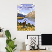 Glenveagh Nationaal Park Ierland Reisposter Poster (Thuiskantoor)