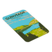 Glenveagh National Park Ireland Lough Veagh Travel Magneet (Rechterzijde)