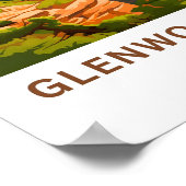 Glenwood Canyon Colorado Reisprint Poster (Hoek)