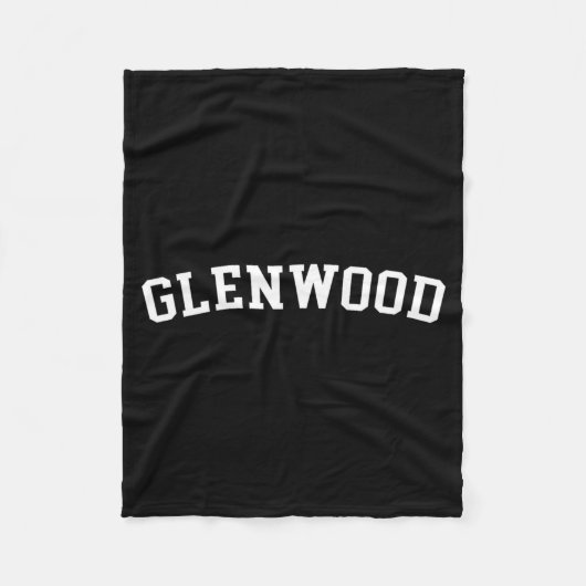 Glenwood Fleece Deken (Voorkant)