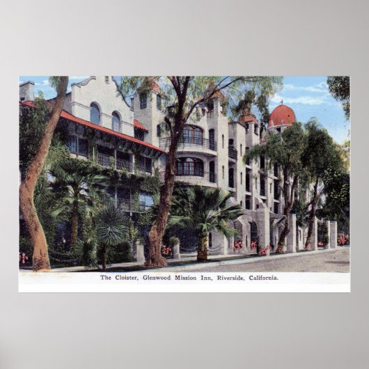 Glenwood Mission Inn, Riverside CA  Poster (Voorkant)
