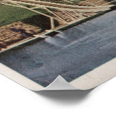 Glenwood Springs, CO - Uitzicht van Hotel CO & Poo Poster (Hoek)