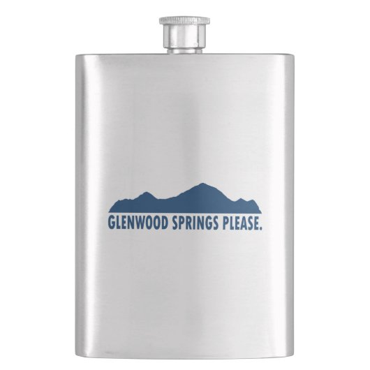 Glenwood Springs Colorado Alsjeblieft Flacon (Voorkant)