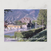 Glenwood Springs Colorado Briefkaart (Voorkant)