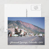 Glenwood Springs Colorado Briefkaart (Voorkant / Achterkant)