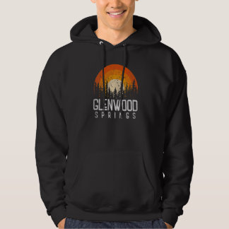 Glenwood Springs Colorado CO Retro Style  Hoodie
