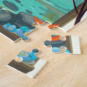 Glenwood Springs Colorado Ski poster. Legpuzzel (Zijkant)