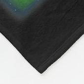 Glerp Glorp Funny Alien Cat Brainrot Meme  Fleece Deken (Hoek)