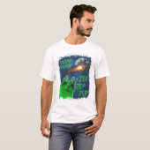 Glerp Glorp Funny Alien Cat T-shirt (Voorkant volledig)