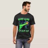 Glerp Glorp Grappige Buitenaardse Kat Meme Gnarp K T-shirt (Voorkant volledig)