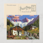 Gletcherwelt, Zwitserland Briefkaart (Voorkant / Achterkant)