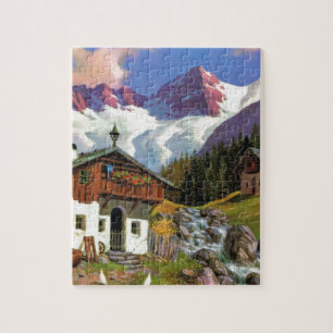 Gletcherwelt, Zwitserland Legpuzzel