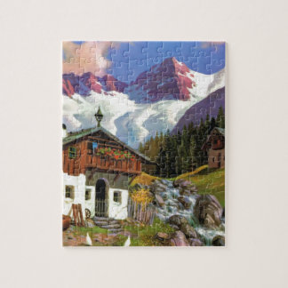 Gletcherwelt, Zwitserland Legpuzzel