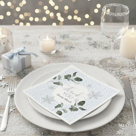 Gletscher Luipaard Winter Servet