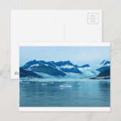 Gletsjer4 Briefkaart (Voorkant / Achterkant)