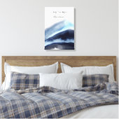 Gletsjer Aquarel Bergen Schilderen Canvas Afdruk (Insitu (Slaapkamer))