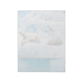 Gletsjer Beren - 11" x 8,5" Notitieblok