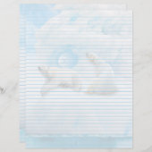 Gletsjer Beren bekleed - 8,5 "x 11" Stationery She (Voorkant / Achterkant)