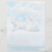Gletsjer Beren bekleed - 8,5 "x 11" Stationery She (Achterkant)