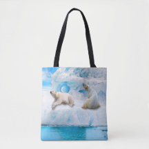 Gletsjer Beren - Canvas tas