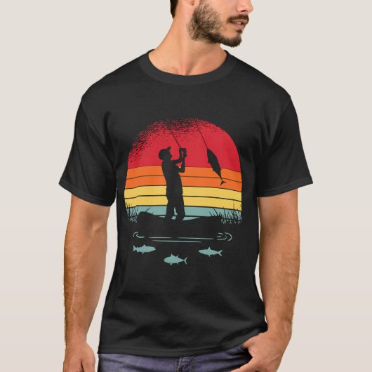 Gletsjer, Fly Fishing T-shirt (Voorkant)