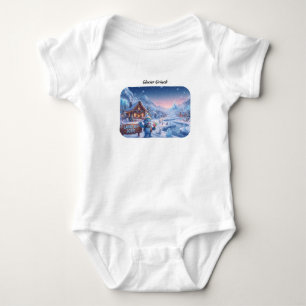 Gletsjer Grinch Land van IJzen Magische Winter Bab Romper